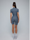 Комбинезон FITRUN Jumpsuit Base Short "Total Silver"