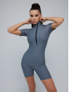 Комбинезон FITRUN Jumpsuit Base Short "Total Silver"
