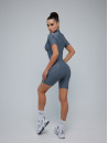 Комбинезон FITRUN Jumpsuit Base Short "Total Silver"