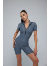 Комбінезон FITRUN Jumpsuit Base Short "Total Silver"