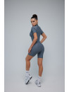 Комбінезон FITRUN Jumpsuit Base Short "Total Silver"