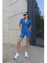 Комбінезон FITRUN Jumpsuit Base Short "Total Blue"