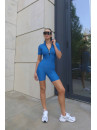 Комбінезон FITRUN Jumpsuit Base Short "Total Blue"