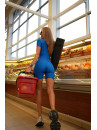 Комбінезон FITRUN Jumpsuit Base Short "Total Blue"