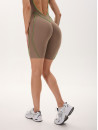 Комбінезон FITRUN BodySuit Short Versa "Sand VE Neon Green Line"