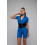 Комбинезон FITRUN Jumpsuit Base Short "Blue"