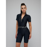 Jumpsuit FITRUN Jumpsuit Super Nuts Short "Total Black"
