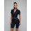 Jumpsuit FITRUN Jumpsuit Super Nuts Short "Total Black"