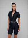 Комбінезон FITRUN Jumpsuit Super Nuts Short "Total Black"