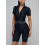 Комбінезон FITRUN Jumpsuit Super Nuts Short "Total Black"