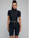 Комбінезон FITRUN Jumpsuit Super Nuts Short "Total Black"