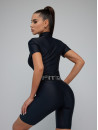 Комбінезон FITRUN Jumpsuit Super Nuts Short "Total Black"