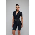 Комбинезон FITRUN Jumpsuit Super Nuts Short "Total Black"