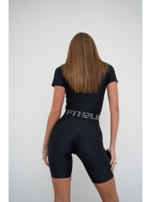 Комбінезон FITRUN Jumpsuit Super Nuts Short "Total Black"