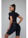 Комбінезон FITRUN Jumpsuit Super Nuts Short "Total Black"