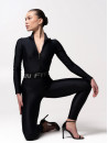 Комбинезон FITRUN Jumpsuit Super Nuts Long "Total Black"