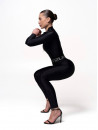 Комбинезон FITRUN Jumpsuit Super Nuts Long "Total Black"