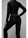 Комбінезон FITRUN Jumpsuit Super Nuts Long "Total Black"