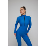 Комбинезон FITRUN Jumpsuit Base Long "Total Blue"