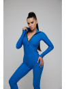 Комбинезон FITRUN Jumpsuit Base Long "Total Blue"