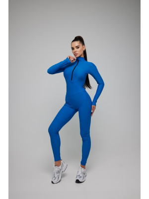 Комбинезон FITRUN Jumpsuit Base Long "Total Blue"