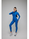 Комбинезон FITRUN Jumpsuit Base Long "Total Blue"
