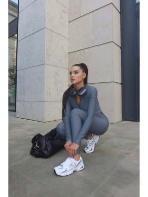 Комбінезон FITRUN Jumpsuit Base Long "Total Silver"