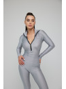 Комбінезон FITRUN Jumpsuit Base Long "Total Shine Silver"