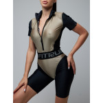 Комбінезон FITRUN Jumpsuit Super Nuts Short "Beige Blaze"