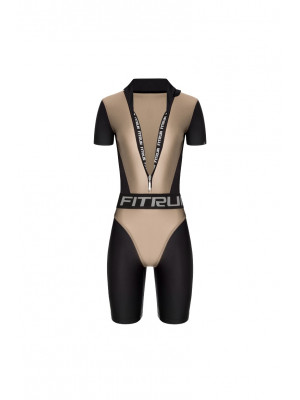 Комбінезон FITRUN Jumpsuit Super Nuts Short "Beige Blaze"