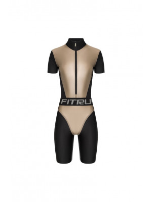 Комбінезон FITRUN Jumpsuit Super Nuts Short "Beige Blaze"