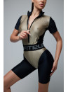 Комбинезон FITRUN Jumpsuit Super Nuts Short "Beige Blaze"