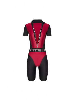 Комбінезон FITRUN Jumpsuit Super Nuts Short "Wine Blaze"