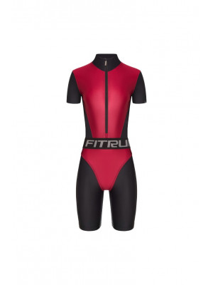 Комбінезон FITRUN Jumpsuit Super Nuts Short "Wine Blaze"