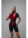 Комбинезон FITRUN Jumpsuit Super Nuts Short "Wine Blaze"