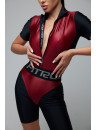 Комбинезон FITRUN Jumpsuit Super Nuts Short "Wine Blaze"