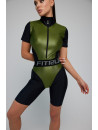 Jumpsuit FITRUN Jumpsuit Super Nuts Short "Olive Blaze"