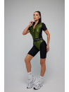 Jumpsuit FITRUN Jumpsuit Super Nuts Short "Olive Blaze"