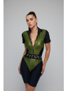 Комбінезон FITRUN Jumpsuit Super Nuts Short "Olive Blaze"