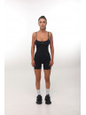 Комбинезон FITRUN Jumpsuit SKIN Base Short "Black VE"