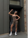 Комбинезон FITRUN Jumpsuit SKIN Base Short "Sand VE"