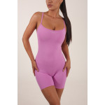 Комбинезон FITRUN Jumpsuit SKIN Base Short "Fuchsia VE"