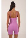 Jumpsuit FITRUN Jumpsuit SKIN Base Short "Fuchsia VE"