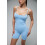 Комбинезон FITRUN Jumpsuit SKIN Base Short "Sky VE"