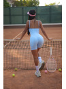 Комбинезон FITRUN Jumpsuit SKIN Base Short "Sky VE"