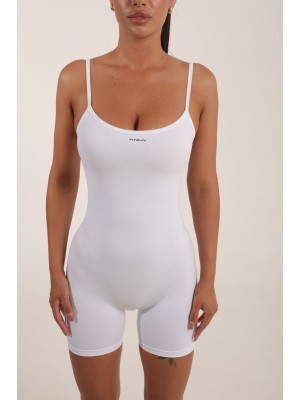 Комбінезон FITRUN Jumpsuit SKIN Base Short "White VE"