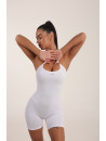 Jumpsuit FITRUN Jumpsuit SKIN Base Short "White VE"