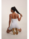 Комбінезон FITRUN Jumpsuit SKIN Base Short "White VE"