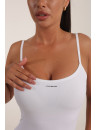 Комбінезон FITRUN Jumpsuit SKIN Base Short "White VE"
