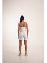 Комбінезон FITRUN Jumpsuit SKIN Base Short "White VE"